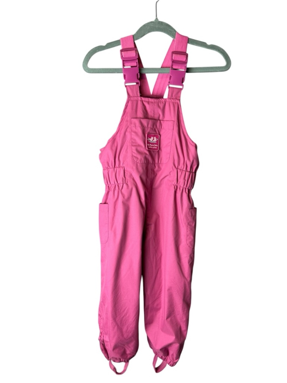 Jojo Maman Bebe Fuchsia Pink Dungarees 2-3Y